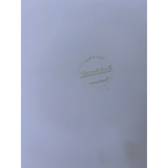 Villeroy & Boch Italy Melanine Serving Tray 18.5" Petite Fleur White Floral - Picture 6 of 6